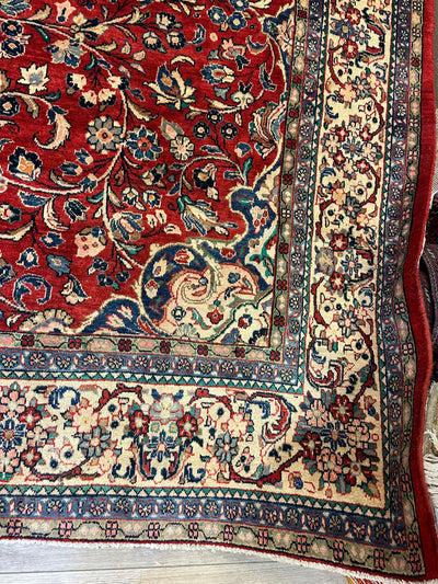 Handmade One-of-a-Kind Persian Mahal Rug - 10’ x 12’10” by Rugistan - product image 7 for Resin Society