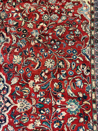 Handmade One-of-a-Kind Persian Mahal Rug - 10’ x 12’10” by Rugistan - product image 8 for Resin Society