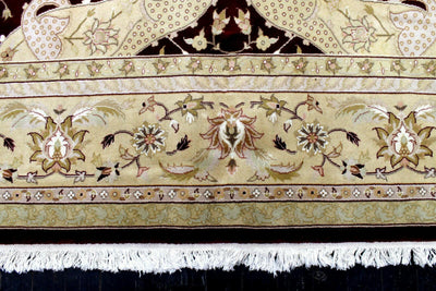 Hand-Knotted Pak-Ziegler Wool Rug – 8'7" x 11'7" – Traditional Design by Rugistan - product image 14 for Resin Society