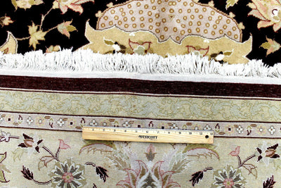 Hand-Knotted Pak-Ziegler Wool Rug – 8'7" x 11'7" – Traditional Design by Rugistan - product image 15 for Resin Society