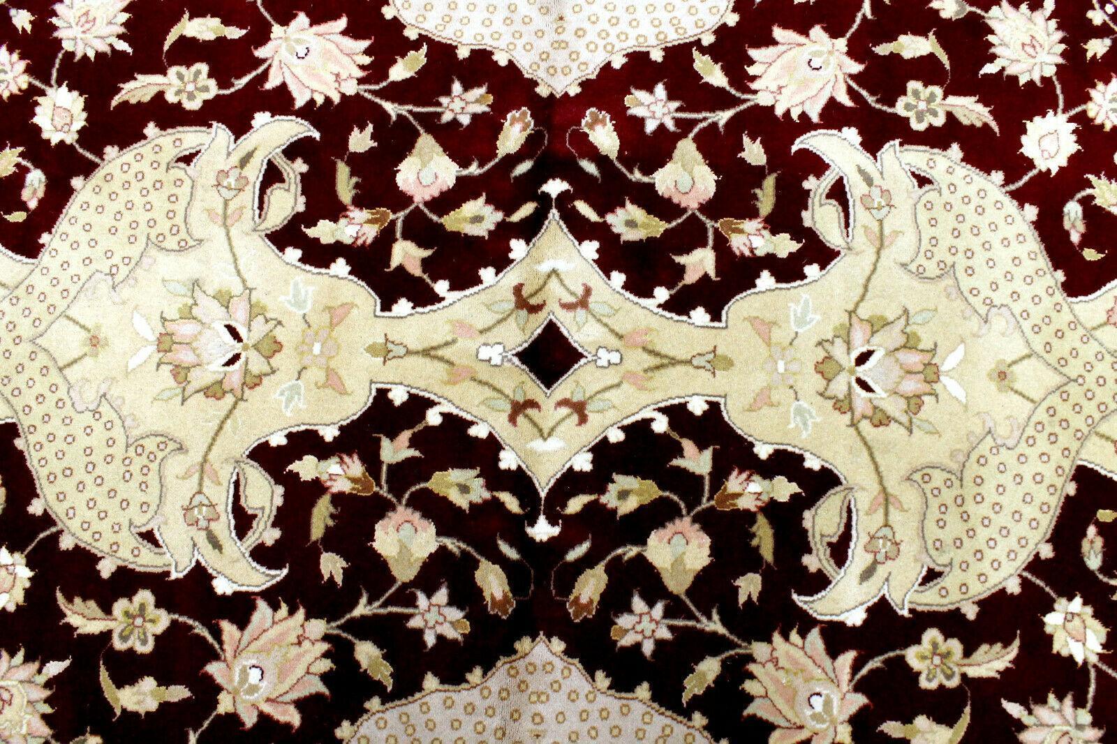 Hand-Knotted Pak-Ziegler Wool Rug – 8'7" x 11'7" – Traditional Design by Rugistan - product image 3 for Resin Society