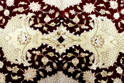 Hand-Knotted Pak-Ziegler Wool Rug – 8'7" x 11'7" – Traditional Design by Rugistan - product image 3 for Resin Society