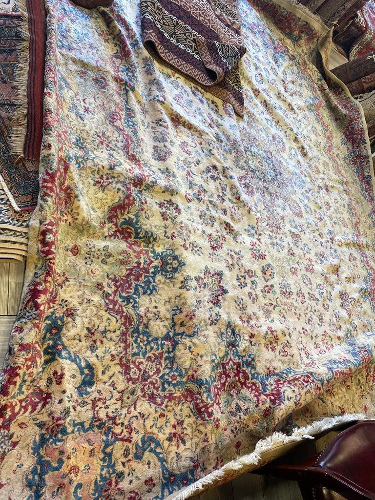 Handmade Vintage 1930's Kirman 10x13 area Rug by Rugistan - product image 11 for Resin Society