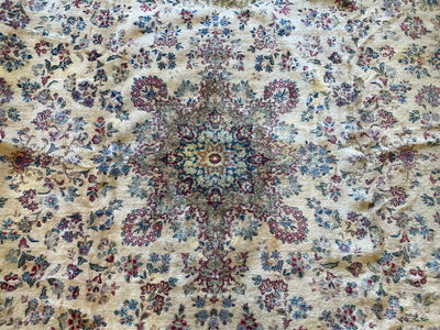 Handmade Vintage 1930's Kirman 10x13 area Rug by Rugistan - product image 2 for Resin Society