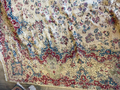 Handmade Vintage 1930's Kirman 10x13 area Rug by Rugistan - product image 7 for Resin Society