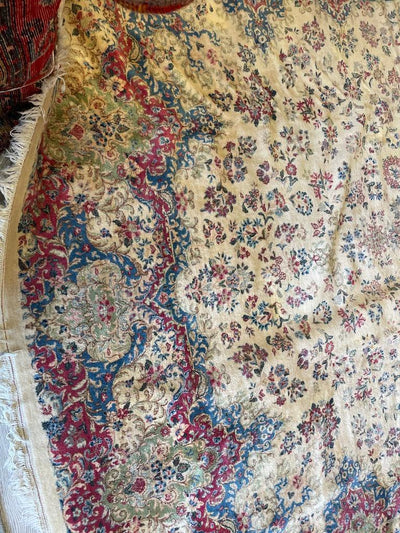 Handmade Vintage 1930's Kirman 10x13 area Rug by Rugistan - product image 9 for Resin Society