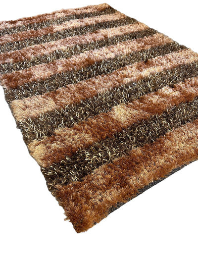 Handwoven Multi-Tone 2” Shag Rug 4 x 6 by Rugistan - product image 4 for Resin Society