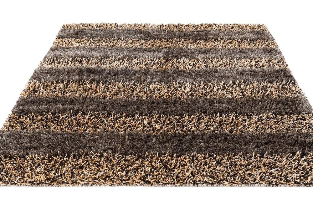 Handwoven Multi-Tone Shag Rug 5' x 6' 7"