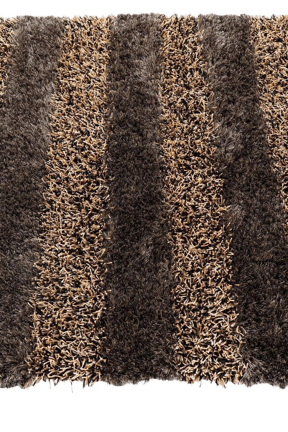 Handwoven Multi-Tone Shag Rug 5' x 6' 7"