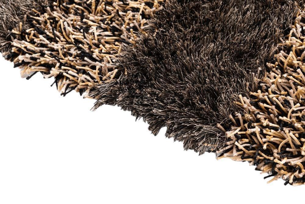 Handwoven Multi-Tone Shag Rug 5' x 6' 7"
