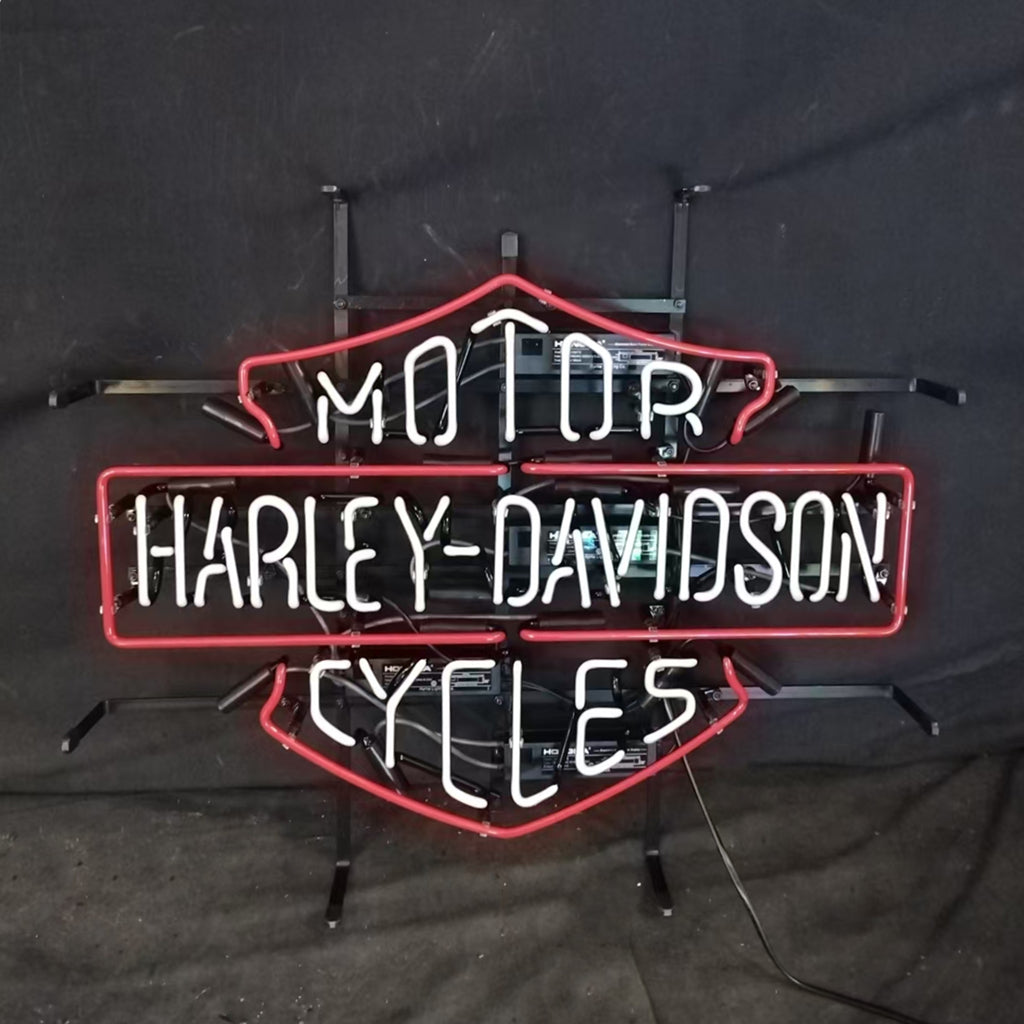 Harley Davidson Motorcycles Blue Neon Signs Light by Neon Signs Land - product image 3 for Resin Society