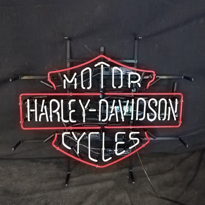 Harley Davidson Motorcycles Blue Neon Signs Light by Neon Signs Land - product image 3 for Resin Society