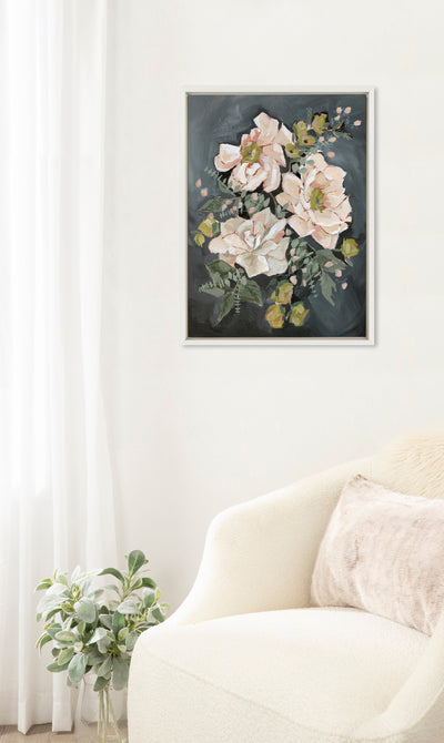 Sylvie Day 24 Framed Canvas by Annie Quigley