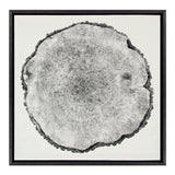 Sylvie Tree Rings Linen Framed Canvas by kateandlaurel - product image 8 for Resin Society
