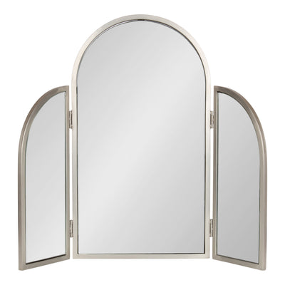 Amoli Tri-Fold Arch Metal Mirror