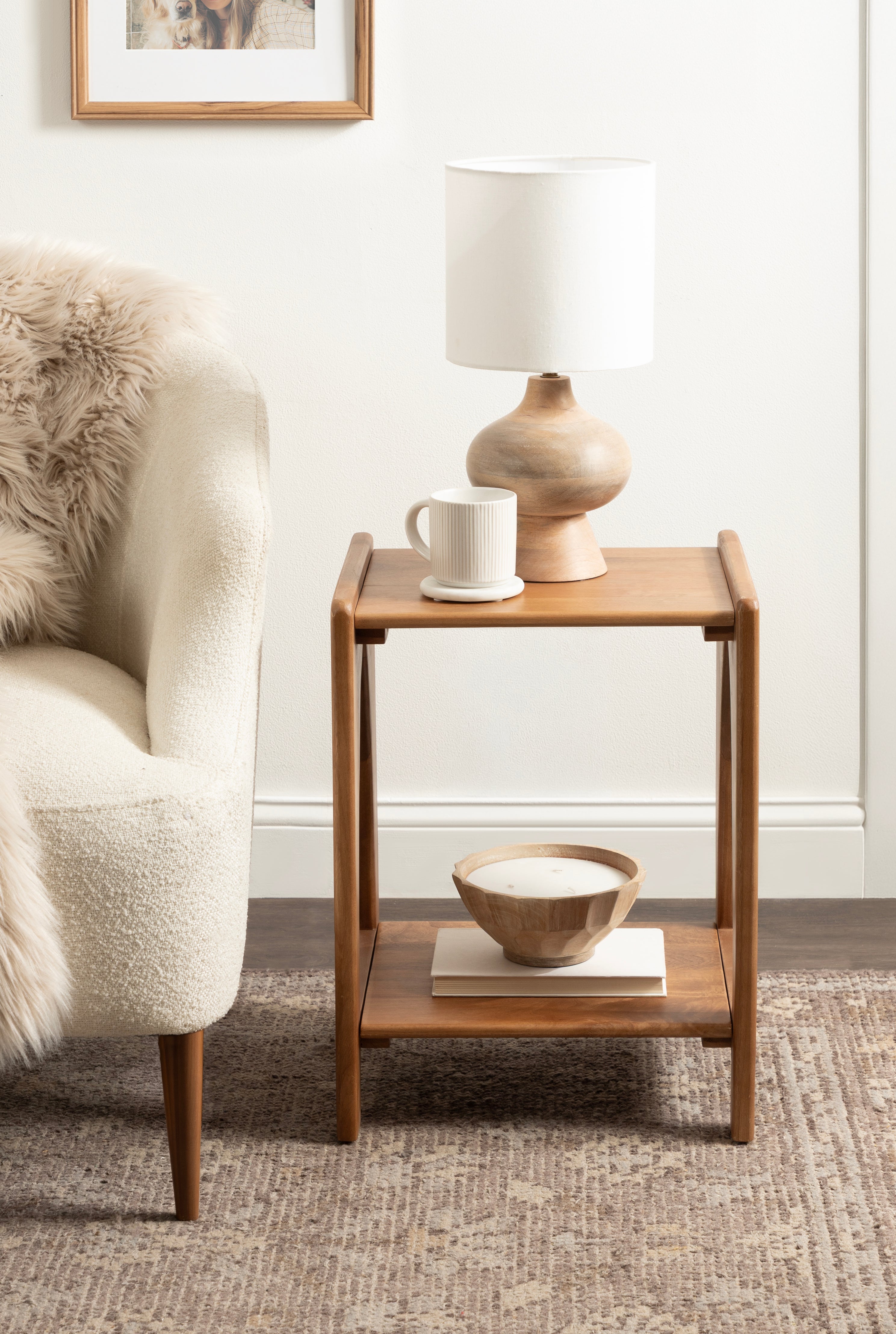 Aarstad Wood Side Table