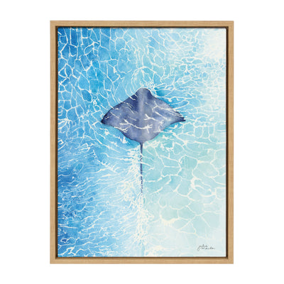 Sylvie Stingray Framed Canvas by kateandlaurel - product image 8 for Resin Society
