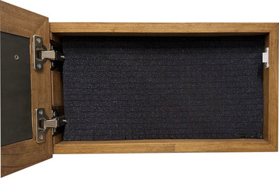 Decorative Gun Safe Heron in Cattails Wall-Mounted Gun Cabinet To by Bellewood Designs - product image 8 for Resin Society