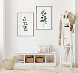 Sylvie Eucalyptus 1a Framed Canvas by kateandlaurel - product image 5 for Resin Society