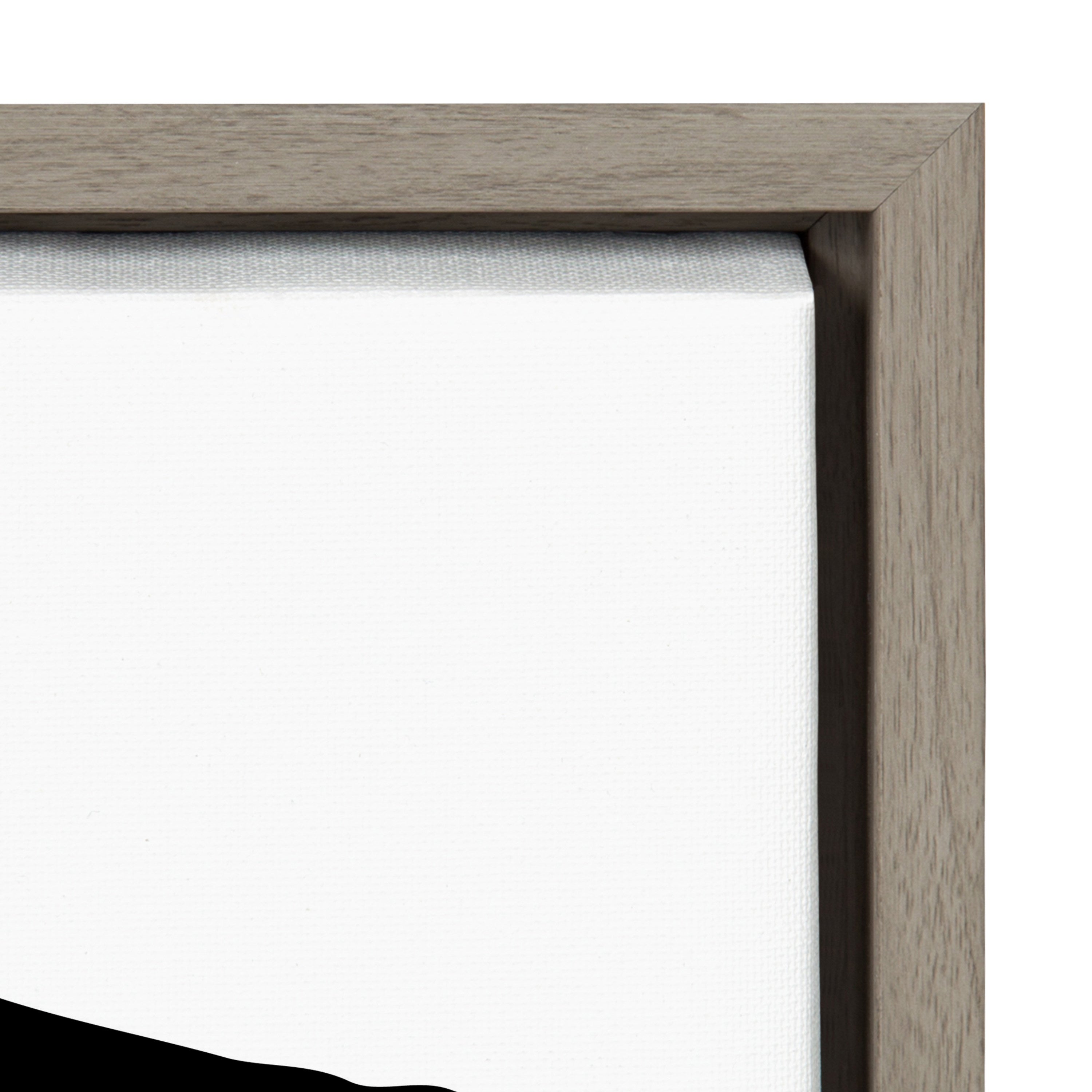 Sylvie Modern Meeting Forms Framed Canvas by kateandlaurel - product image 3 for Resin Society