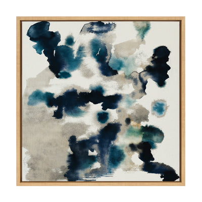 Sylvie Gilded Watercolor Framed Canvas by kateandlaurel - product image 20 for Resin Society