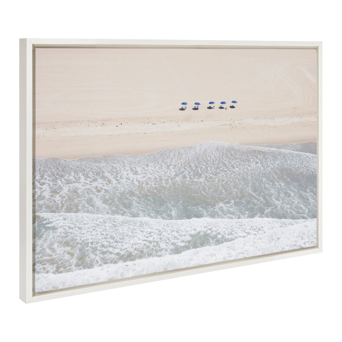 Sylvie Five Umbrellas Framed Canvas by kateandlaurel - product image 2 for Resin Society