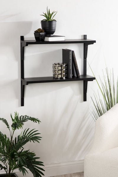 Meridien Wood Wall Shelf by kateandlaurel - product image 9 for Resin Society