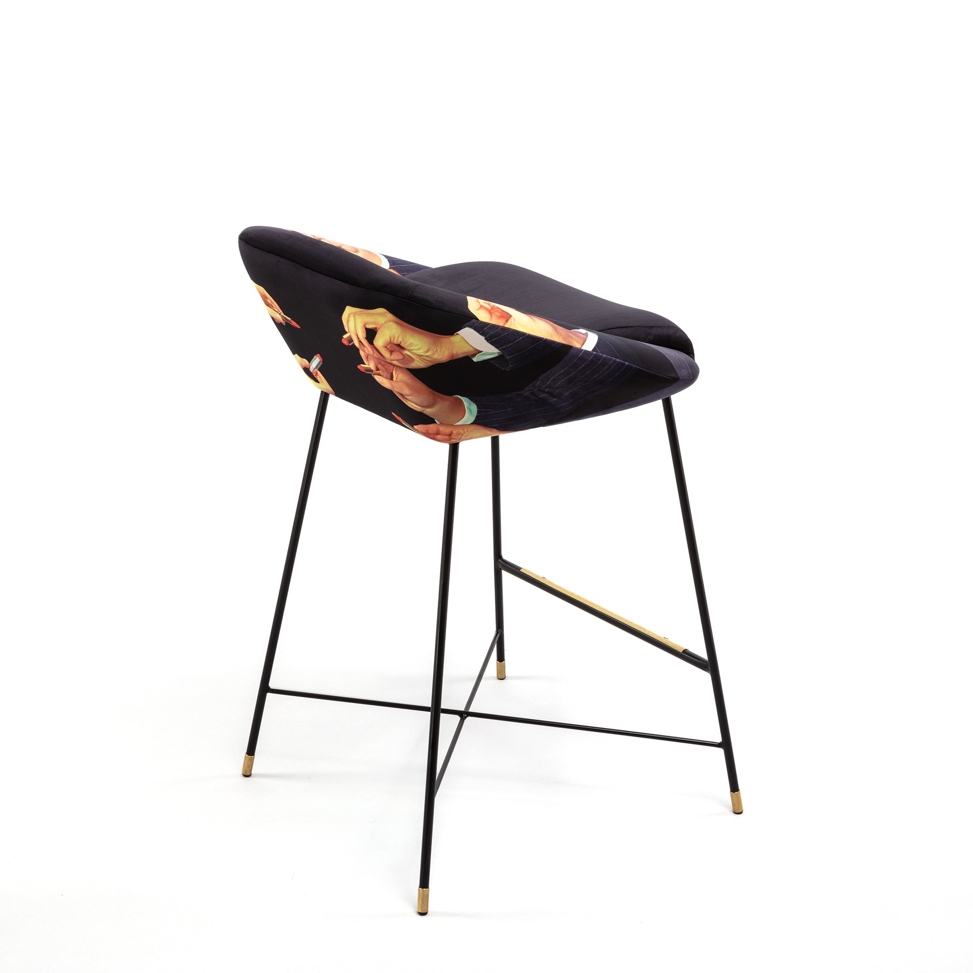 High Stool Pink Lipsticks Black detail image - Resin Society