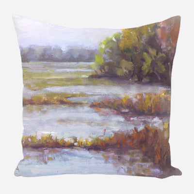 Hilton Head Marsh Pillow by John Beard Collection - main product image for Resin Society