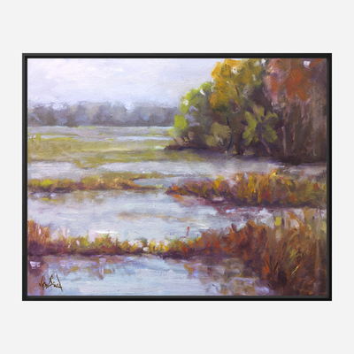 Hilton Head Marsh Artist Enhanced Canvas Print by John Beard Collection - product image 5 for Resin Society