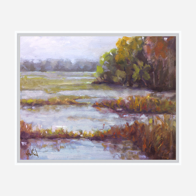 Hilton Head Marsh Artist Enhanced Canvas Print by John Beard Collection - product image 6 for Resin Society