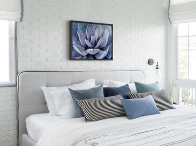 Sylvie Violet Cactus Framed Canvas by Amy Peterson by kateandlaurel - product image 6 for Resin Society