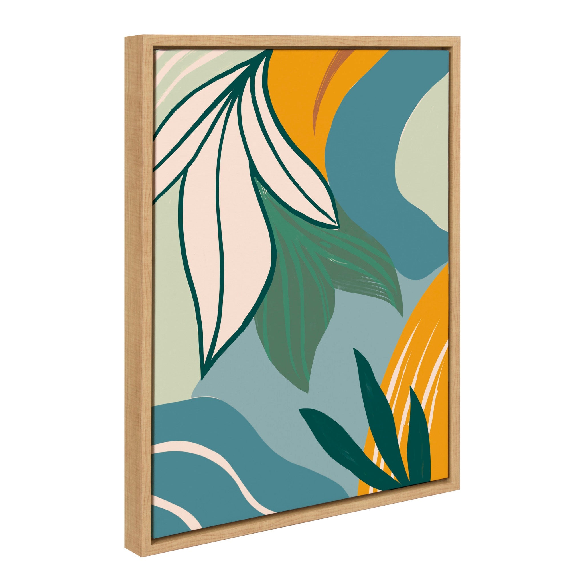 Sylvie Mexico City Morning Framed Canvas by kateandlaurel - product image 2 for Resin Society