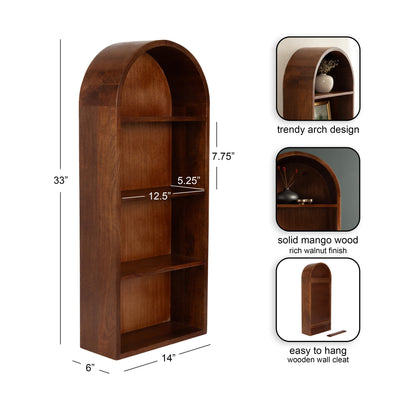 Arcott Arch Wall Shelf by kateandlaurel