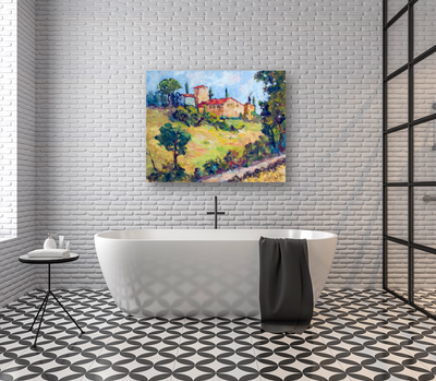 House on a Hillside by John Beard Collection - product image 3 for Resin Society