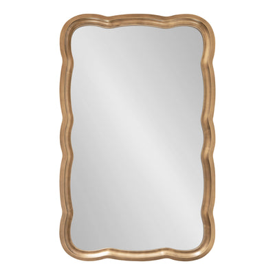 Hatherleigh Scallop Wood Wall Mirror by kateandlaurel - product image 18 for Resin Society