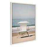 Sylvie Surf Shack Framed Canvas by kateandlaurel - main product image for Resin Society