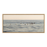 Sylvie Birds of a Feather Framed Canvas by kateandlaurel - product image 2 for Resin Society