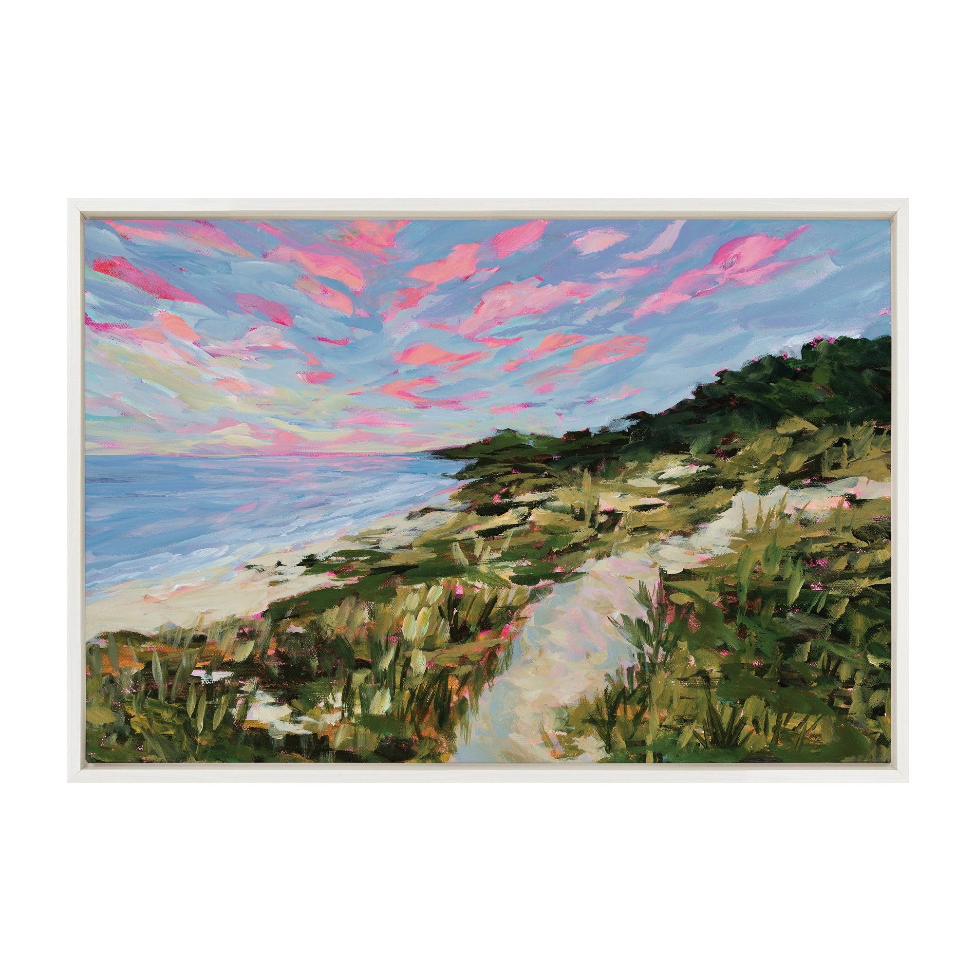 Sylvie Traverse City Framed Canvas by Emily Kenney by kateandlaurel - product image 7 for Resin Society
