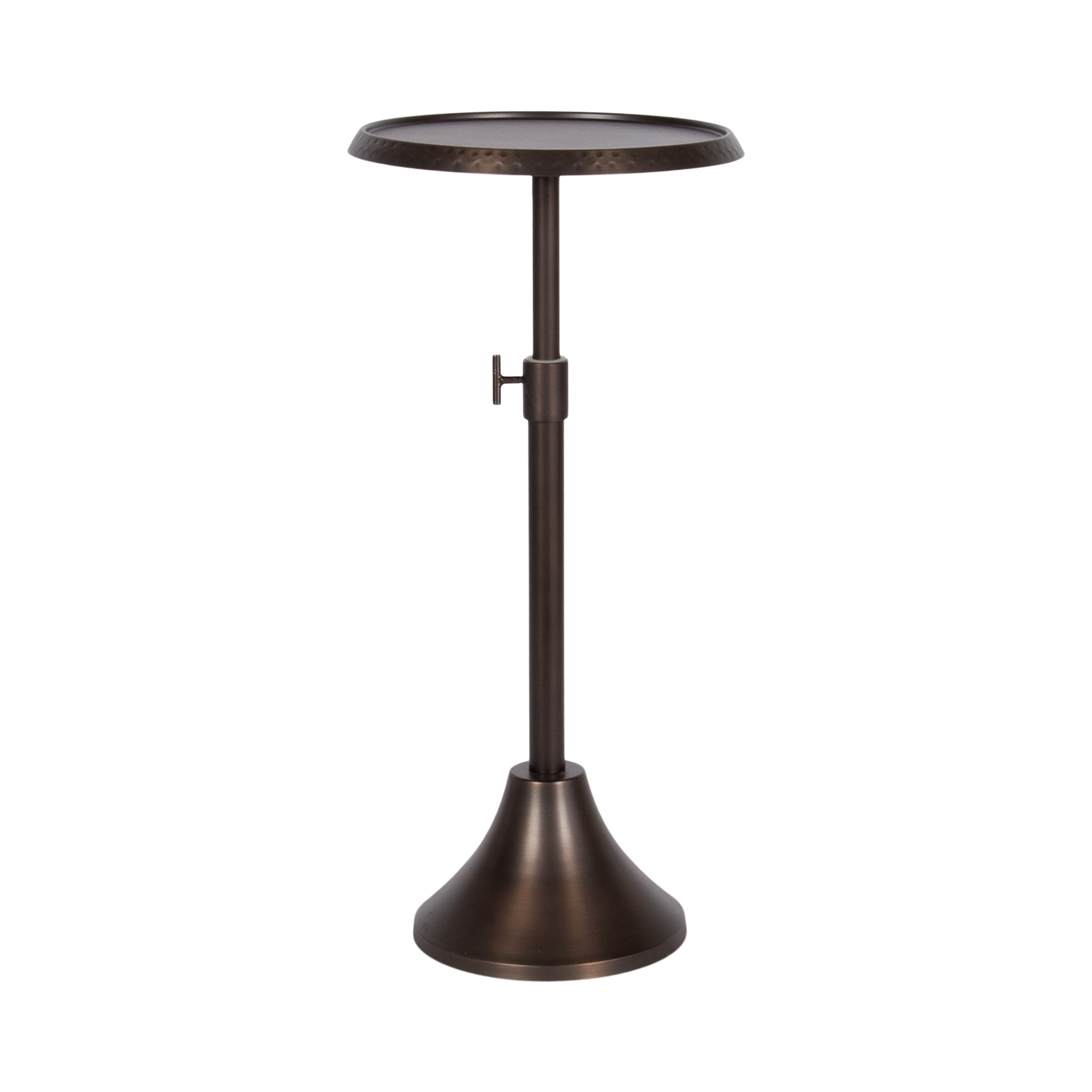 Sanzo Adjustable Metal Drink Table