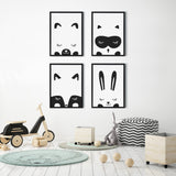 Sylvie Modern Baby Owl Framed Canvas by kateandlaurel - product image 4 for Resin Society