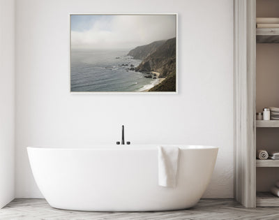 Sylvie Wild Coast No 2 Framed Canvas by kateandlaurel - product image 5 for Resin Society
