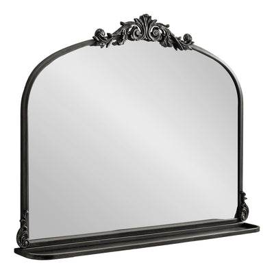 Arendahl Traditional Arch Mirror with Shelf by kateandlaurel - product image 10 for Resin Society
