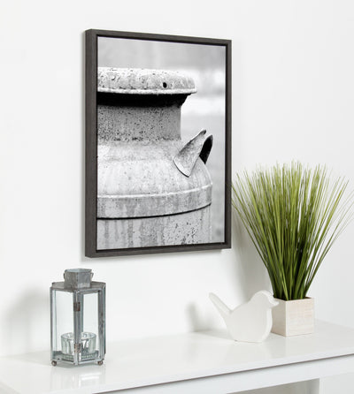 Sylvie Milk Can Framed Canvas by Jami Skarda by kateandlaurel - product image 5 for Resin Society