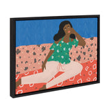 Sylvie At Home Framed Canvas by kateandlaurel - product image 2 for Resin Society