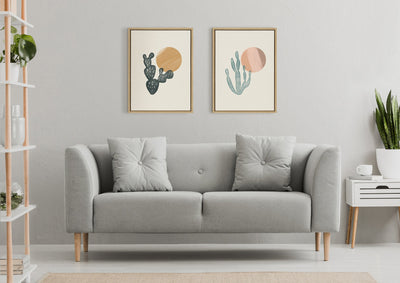 Sylvie Desert Sunrise Framed Canvas by kateandlaurel - product image 9 for Resin Society