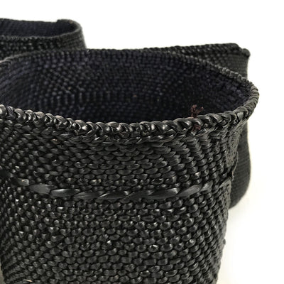 Rich Black Iringa Baskets by Mbare Ltd - product image 4 for Resin Society
