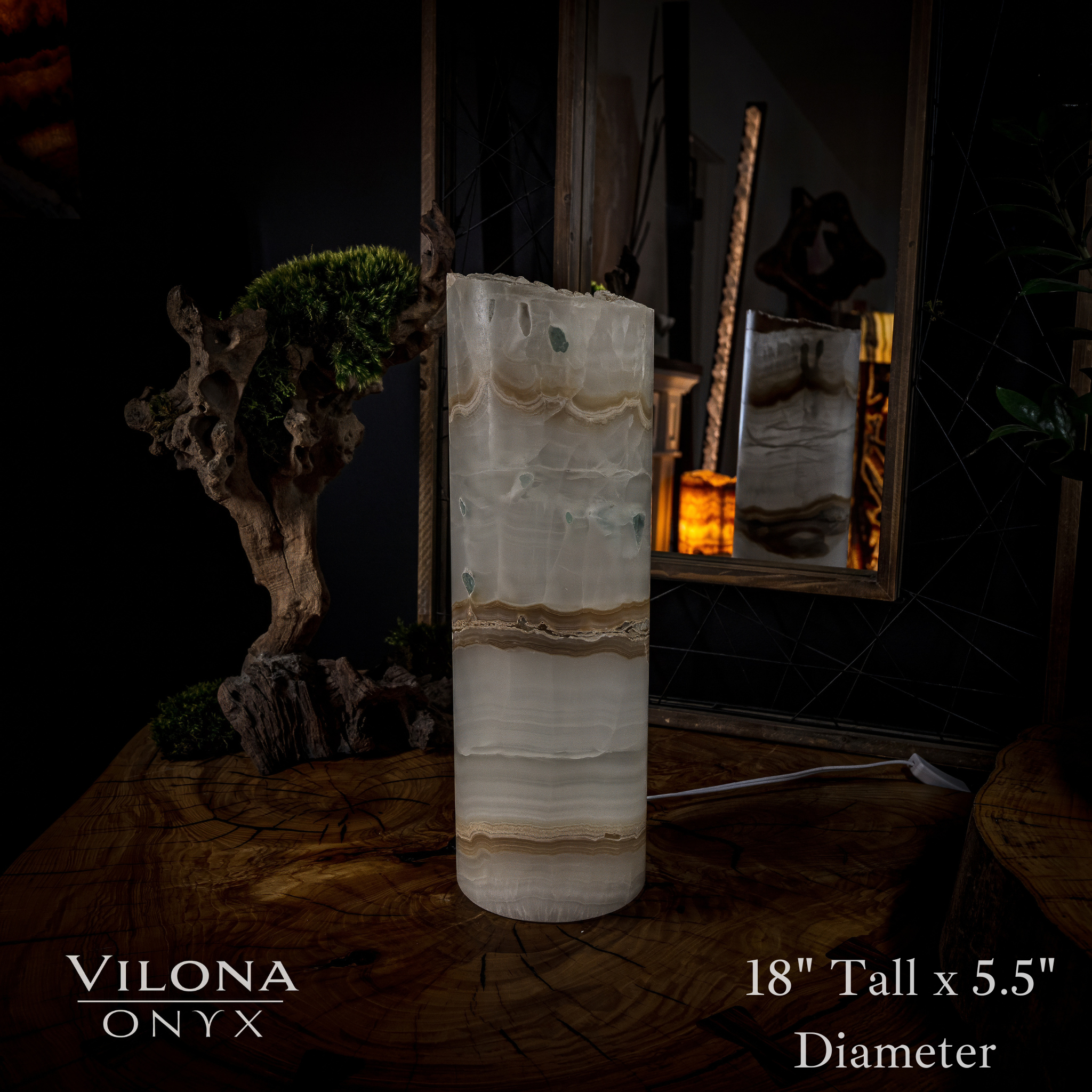 Ice Onyx Lamp (Table Lamp #5)