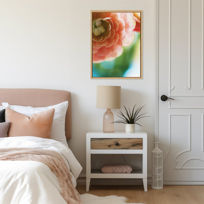 Sylvie Light Side Framed Canvas by Alicia Bock