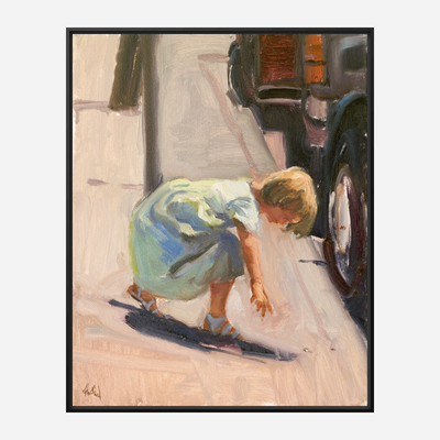I Found a Nickle Artist Enhanced Canvas Print by John Beard Collection - product image 5 for Resin Society